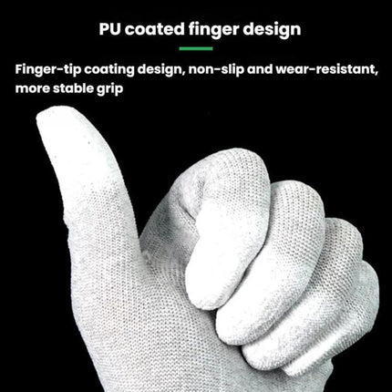 RELIFE RL-063 Anti-Static Thickened Non-Slip Heat Resistant Gloves Phone Screen Lamination Repair Gloves