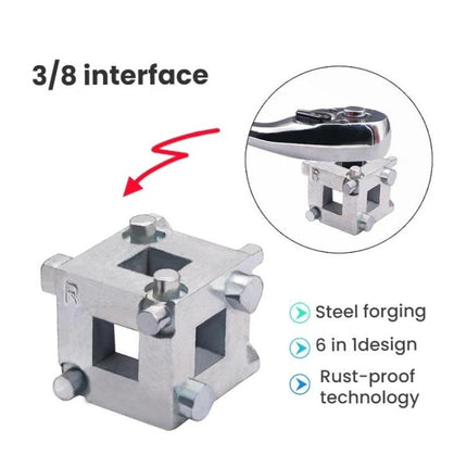 Automotive Disc Brake Piston Adjuster Brake Pad Replacement Tool