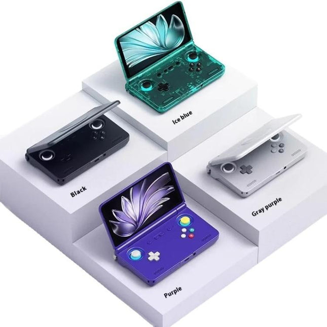 Retroid Pocket Flip 2 SD865 Processor Game Console Android13 5.5 Inch AMOLED Screen Wifi Bluetooth Video Player