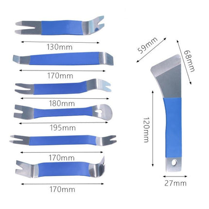 Car Interior Audio Center Console Door Panel Removal Clips, 7pcs /Set