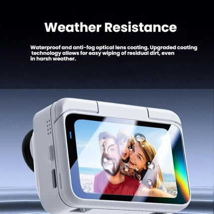 Screen Protector & Lens Film Kit Tempered Glass + Hydrogel HD Protection, For Insta360 GO Ultra  1 Set, For Insta360 GO Ultra  2 Sets