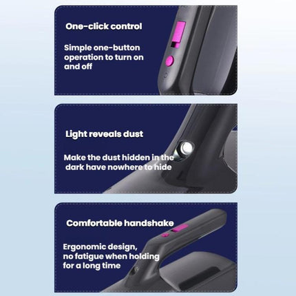 Small Powerful Handheld Vacuum Cleaner For Car And Desktop Use