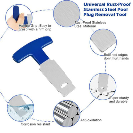 Pool Plug Removal Tool for Hayward, Blue