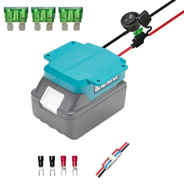 For Makita 18V 18650 Lithium Battery Charger Tool Battery Converter