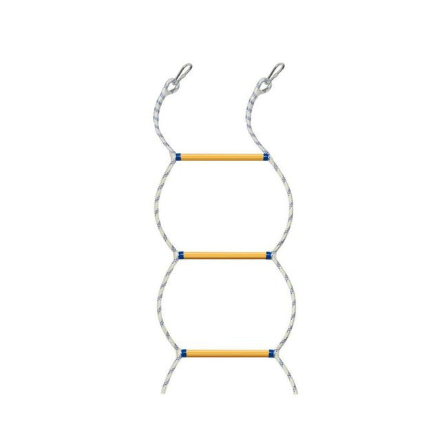 Multifunctional Resin Training Rope Ladder For Boat Climbing, White 1m, White 1.4m, White 1.8m