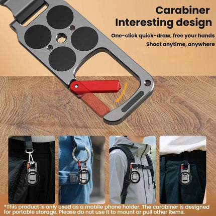 Magsafe Magnetic Cell Phone Shooter Folding Metal Clip 1/4 Expanding Stand Accessory, MB015