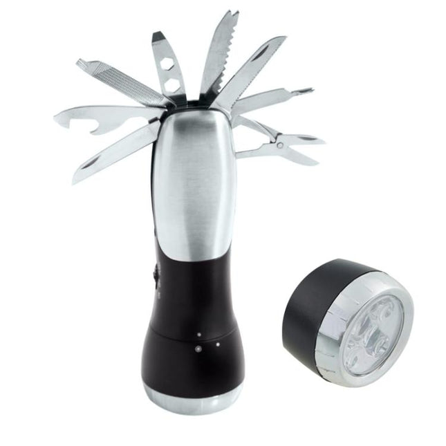 Portable Outdoor Flashlight Emergency Tool Kit