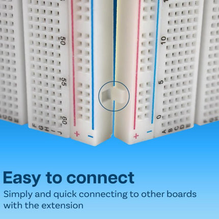 MB-102 830-hole Breadboard + Power Module + 65 Breadboard Wires
