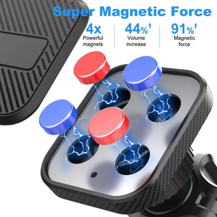 Car Air Vent Clip-On Magnetic Phone Mount Universal Phone Navigation Holder, ML-172