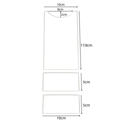 Sofa Mattress Baffle Universal Wall Acrylic Gasket, YX198-1, YX198-2