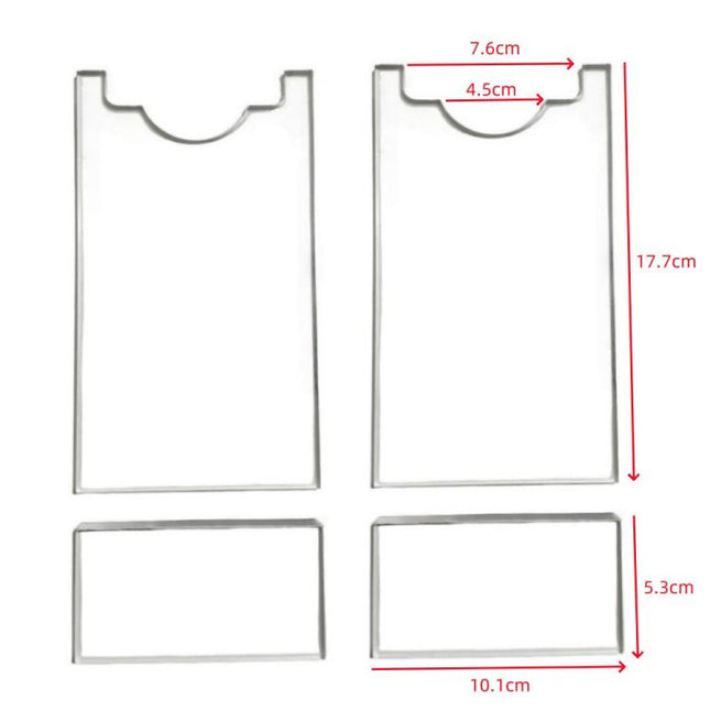 5mm Sofa Mattress Baffle Universal Wall Acrylic Gasket, YX197-A, YX197-C, YX197-D, YX197