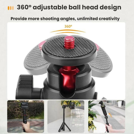 For DJI, Insta360, GoPro and Other Action Cameras Flymile Extended Selfie Stick Tripod