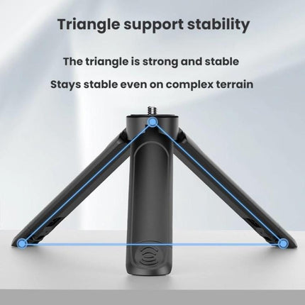 Flymile Action Camera Tripod For DJI, Insta360, GoPro and Other Action Cameras, Tripod Extension, Tripod Extension with Copper Nut Adapter
