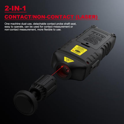 HABOTEST Photoelectric Digital Display Handheld Tachometer