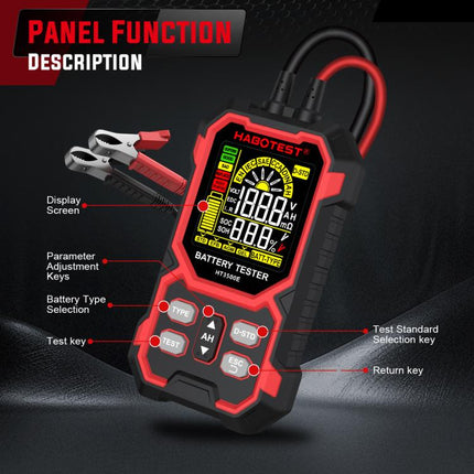 HABOTEST 12/24V Car Battery Life Tester