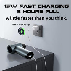 90000RPM High-Power Turbo Fan Outdoor Handheld Metal Fan Brushless High-Speed Pressure-Boosted Blower