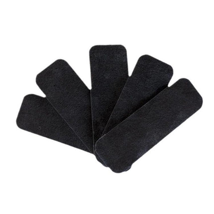 5pcs Electric Fan Blade Activated Carbon Air Filter Cotton With Adhesive, 25cm x 9cm x 3mm, 25cm x 9cm x 5mm