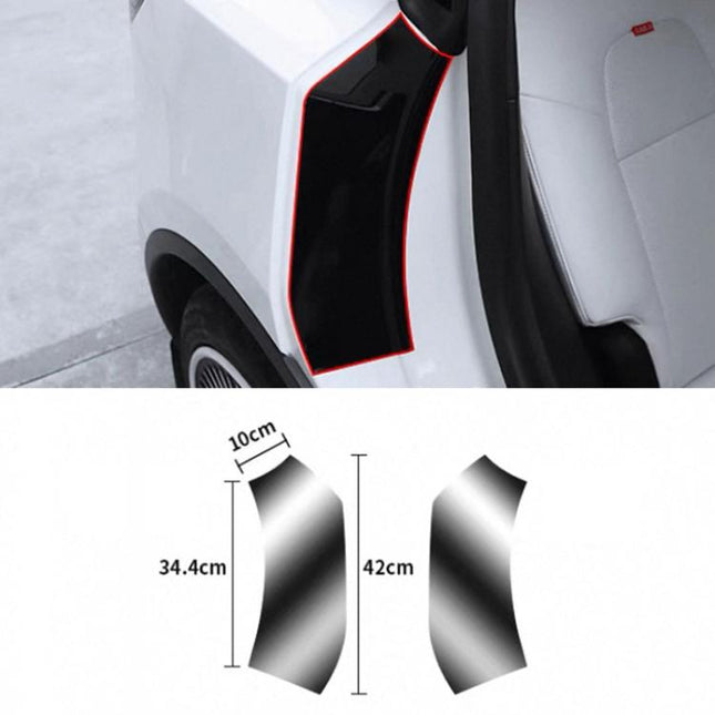Rear Inner Door Anti-Scratch Protective Film, For Tesla Model Y Transparency, For Tesla Model Y Black, For Tesla Model 3 Transparency, For Tesla Model 3 Black, For Tesla Model Y L Transparency, For Tesla Model Y L Black