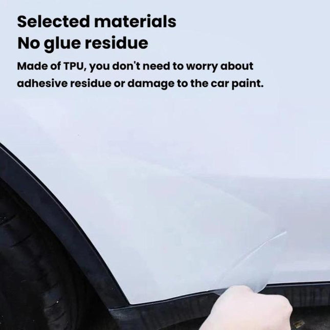 Door Protection Film, For Tesla Model 3 Front Door + Door Corner + Back Door