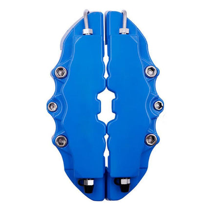 2pcs /Set Car High-Temperature Resistant Brake Caliper Cover Kit, S Red, M Red, L Red, S Blue, M Blue, L Blue, S Yellow, M Yellow, L Yellow, S Silver, M Silver, L Silver, S Black, M Black, L Black
