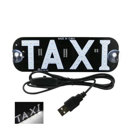 Taxi Indicator Light For Vehicles Roof Lamp With Switch, USB Port, Cigarette Lighter Socket