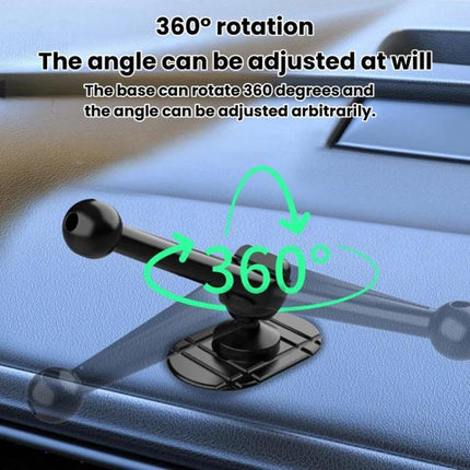 2pcs Car Adhesive Snail-Shaped Phone Mount Base 360-Degree Rotatable Mount Base, Snail-Shaped Phone Mount Base