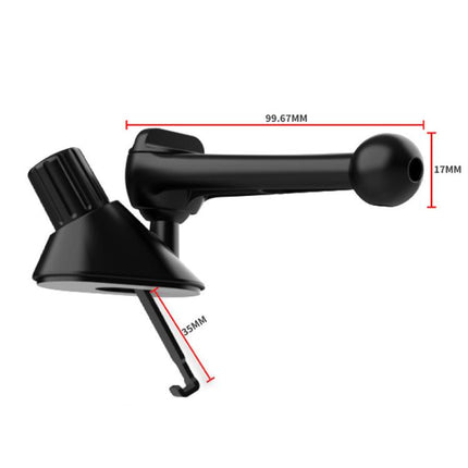 2pcs Snail-Shaped Mount Base Car Air Vent Phone Mount Accessories, Car Air Vent Phone Mount