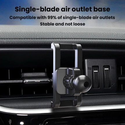 In-Line Clip Car Phone Mount Base Slidable Air Vent Phone Mount Accessories For Vehicles, In-Line Clip