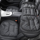3pcs Seat Cushion Black