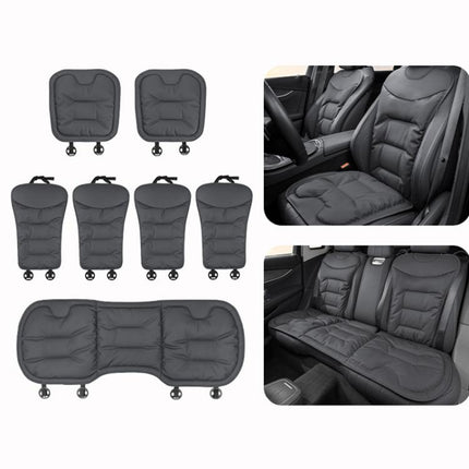 Car Seat Cushion Thickened Non-Slip Front Rear Seat Cushions, Front Seat Cushion Black, Front Seat Cushion Brown, Front Seat Cushion Red, Back Cushion Black, Back Cushion Brown, Back Cushion Red, Rear Seat Cushion Black, Rear Seat Cushion Brown        ...