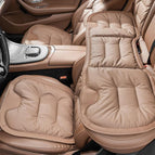 3pcs Perforated Seat Cushion Brown