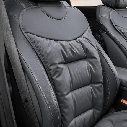 Car Seat Cushion Thickened Non-Slip Front Rear Seat Cushions, 3pcs Perforated Seat Cushion Red, 7pcs Perforated Seat Cushion Black, 7pcs Perforated Seat Cushion Brown, 7pcs Perforated Seat Cushion Red, Perforated Back Cushion Black                     ...