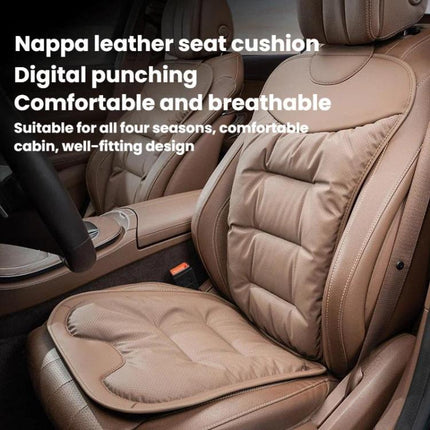 Car Seat Cushion Thickened Non-Slip Front Rear Seat Cushions, 3pcs Perforated Seat Cushion Red, 7pcs Perforated Seat Cushion Black, 7pcs Perforated Seat Cushion Brown, 7pcs Perforated Seat Cushion Red, Perforated Back Cushion Black                     ...