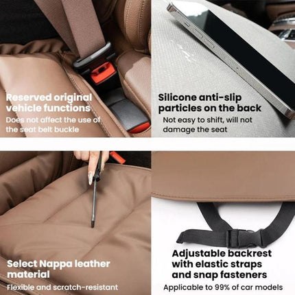 Car Seat Cushion Thickened Non-Slip Front Rear Seat Cushions, 3pcs Perforated Seat Cushion Red, 7pcs Perforated Seat Cushion Black, 7pcs Perforated Seat Cushion Brown, 7pcs Perforated Seat Cushion Red, Perforated Back Cushion Black                     ...