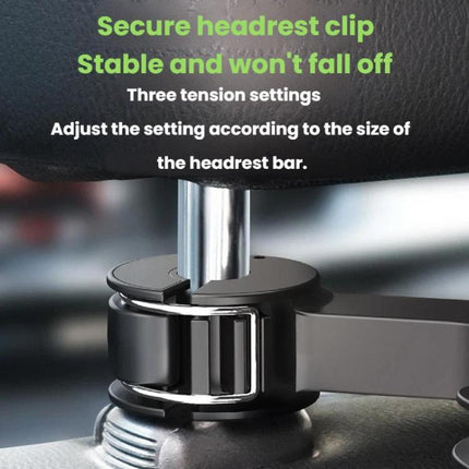 Car Rear USB Silent Three-Speed Adjustable Fan