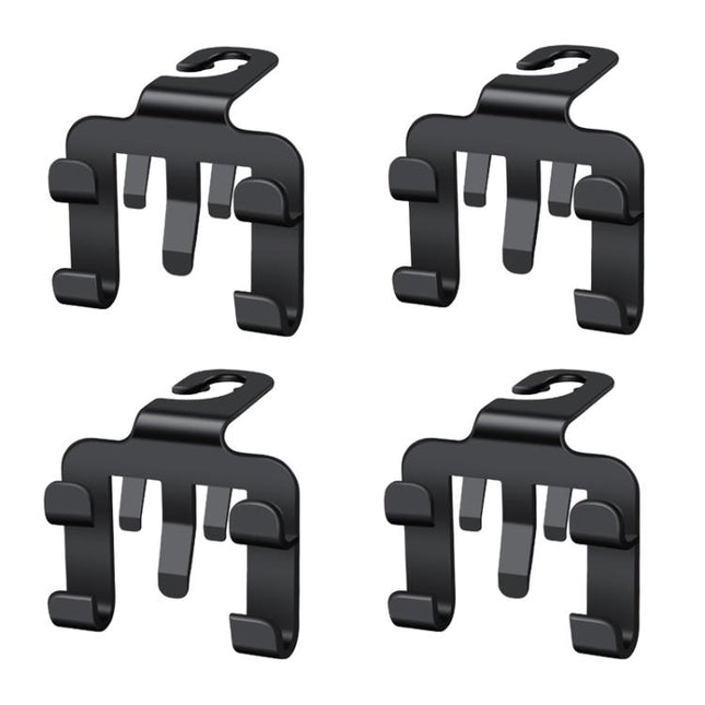 4pcs Multi-functional Car Seat Back Hook Phone Holder