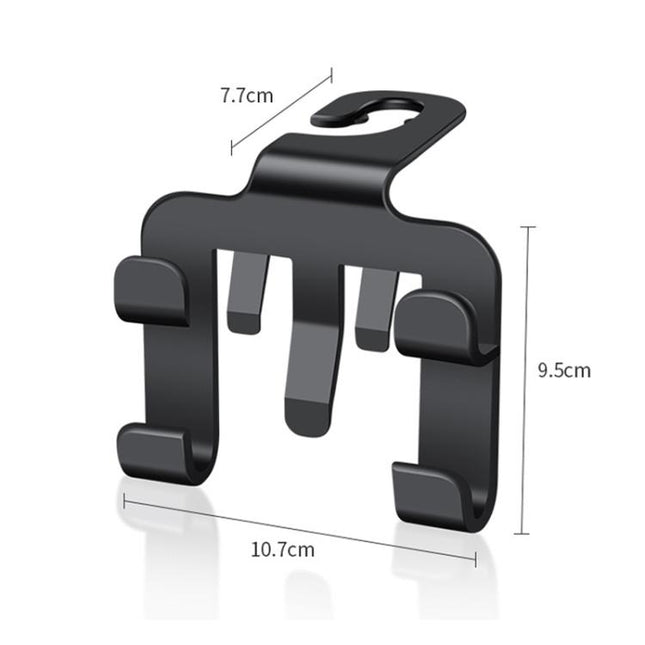 4pcs Multi-functional Car Seat Back Hook Phone Holder