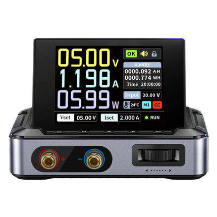 FNIRSI DPS-150 CNC DC Adjustable Regulated Power Supply High-Power Portable Power Supply Upper Computer, Standard, High US Plug, High EU Plug