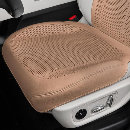 Ventilated Perforated Breathable Car Seat Cushion Universal Back Seat Cover For 5-Seater Cars, Front Seat Cushion Black, Front Seat Cushion Red, Front Seat Cushion Brown, Backrest Cushion Black, Backrest Cushion Red, Backrest Cushion Brown             ...