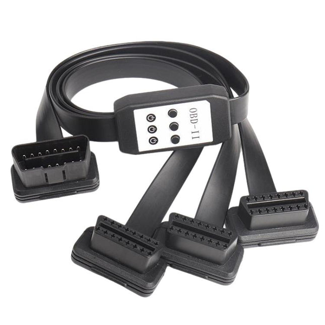 1 To 3 OBD2 Extension Cable With Switch, 1 To 3 With Switch