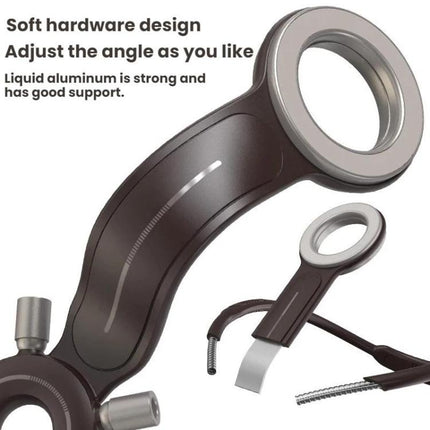 Outdoor Live Streaming Selfie Neckband Magnetic Phone Holder