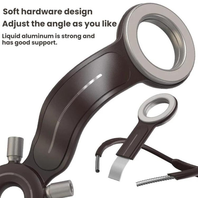Outdoor Live Streaming Selfie Neckband Magnetic Phone Holder