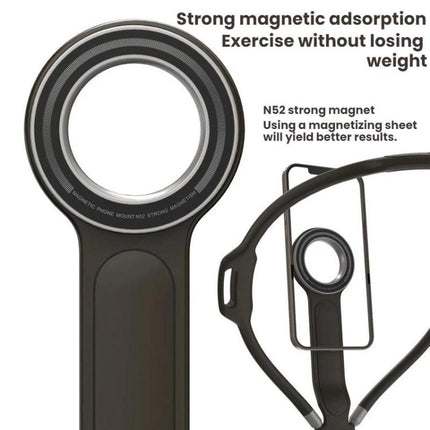 Outdoor Live Streaming Selfie Neckband Magnetic Phone Holder