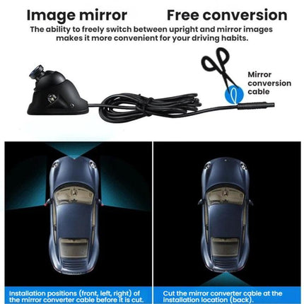 5-Inch Car Display + Reversing Camera System, LED Version, Infrared Version