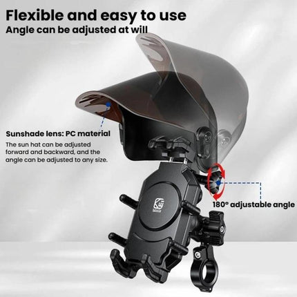 Bike Phone Mount Sun Visor Bike Mount Rainproof Helmet, Kewig ZYM-2
