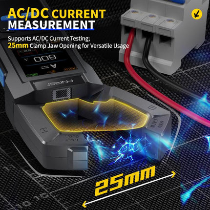 FNIRSI Fully Automatic Intelligent Current Clamp Multimeter, DMC-100
