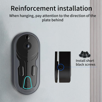 Smart Night Vision WiFi Wireless Voice Intercom Monitoring Video Doorbell