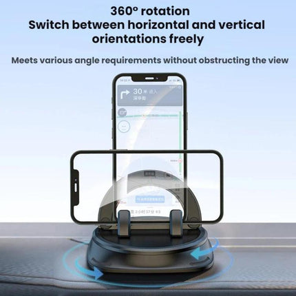 Car Dashboard Navigation Phone Anti-slip Mat Clip-on Mounting Bracket