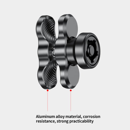 J5 Metal Clamp Arm Anti-Theft Heightening Connecting Rod Phone Mount Height-Extending Accessory, J5 Metal Clamp Arm