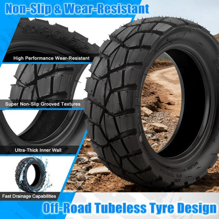 For KuKirin G2 Pro AIMITE Electric Scooter Off-road Tubeless Tires
